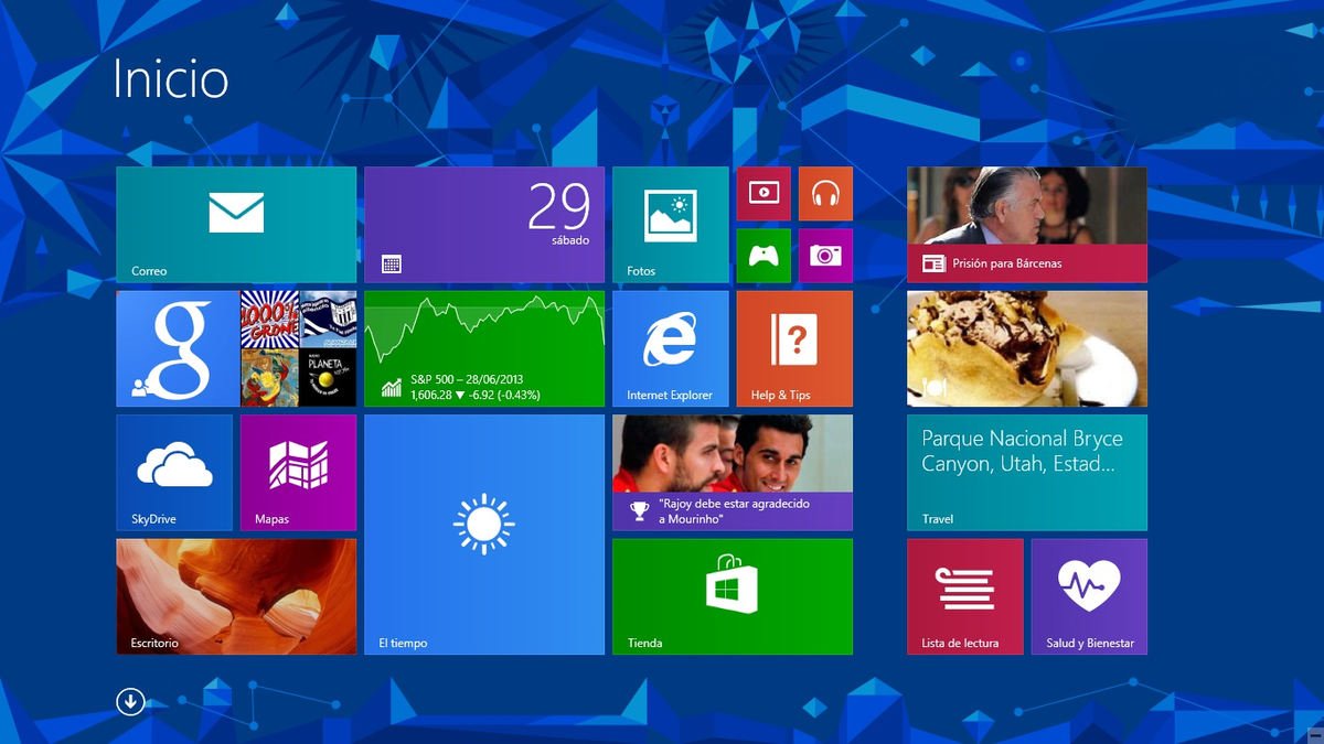 Interfaz de Windows 8