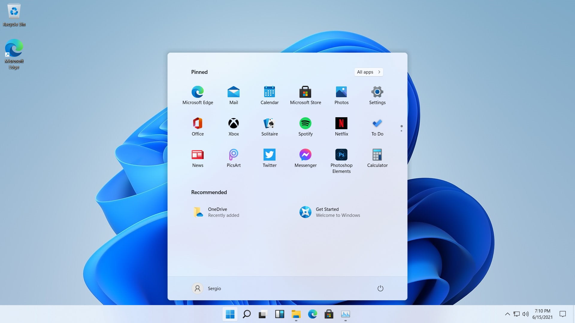 Windows 11 con el tema claro