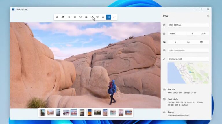 Microsoft muestra la nueva aplicación de Fotos de Windows 11