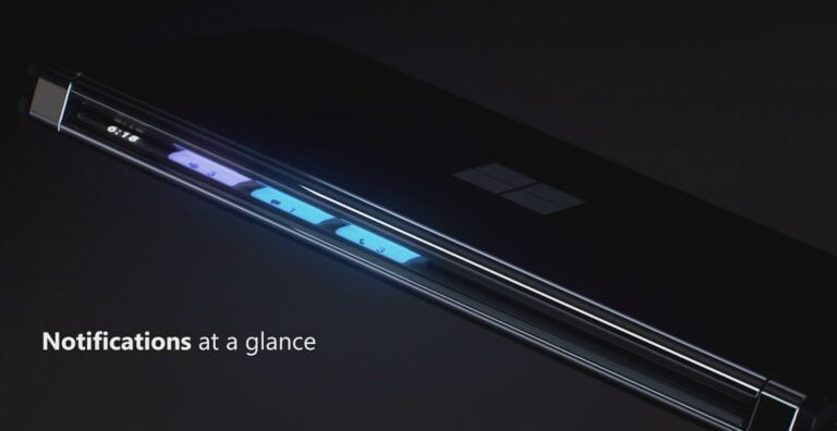 Surface Duo 2 ya soporta aplicaciones de terceros en la Glance Bar