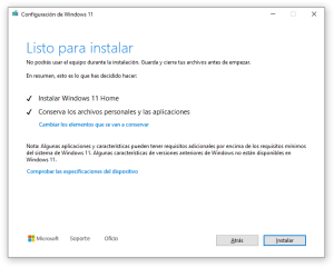 Cómo actualizar a Windows 11 en un PC no compatible | Microsofters
