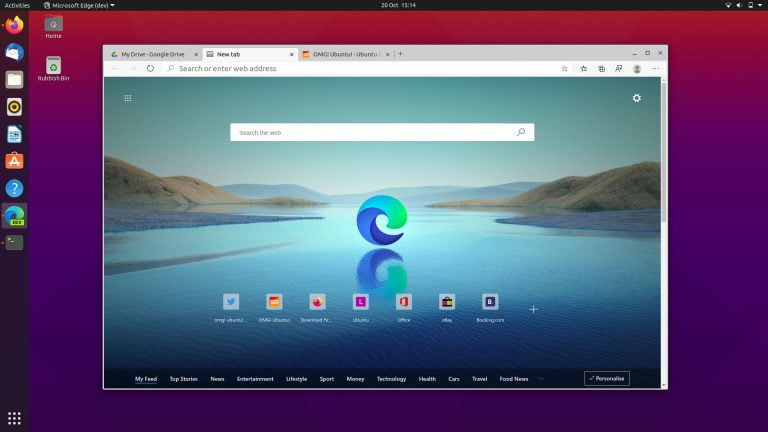 Ya disponible la versión estable de Microsoft Edge en Linux
