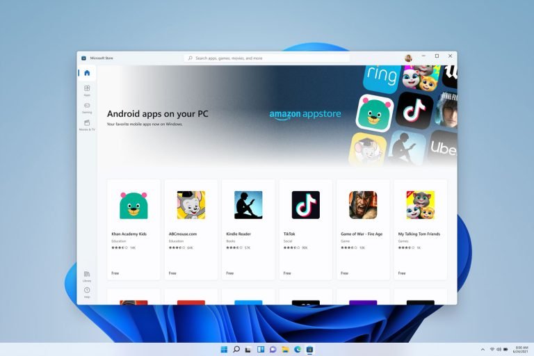 Las apps Android llegan al canal Beta de Windows 11