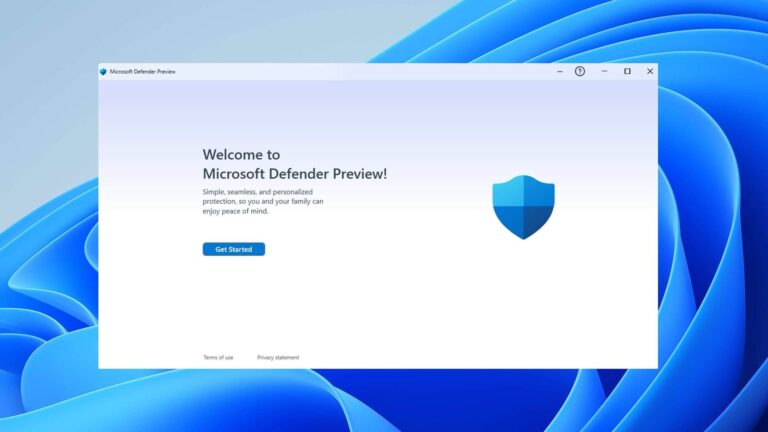 Primer vistazo a la nueva aplicación de Microsoft Defender