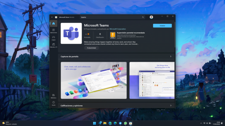 Microsoft Teams ya puede descargarse desde la Microsoft Store