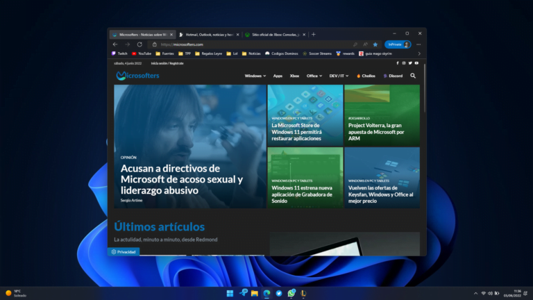 Cómo activar el nuevo diseño de Microsoft Edge en Windows 11