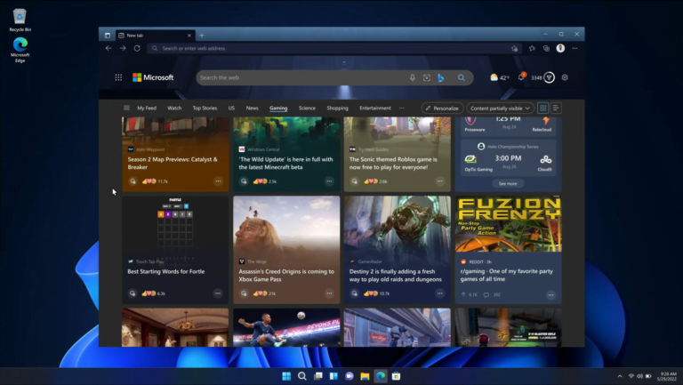 Microsoft Edge (versión 103): el mejor navegador para gaming