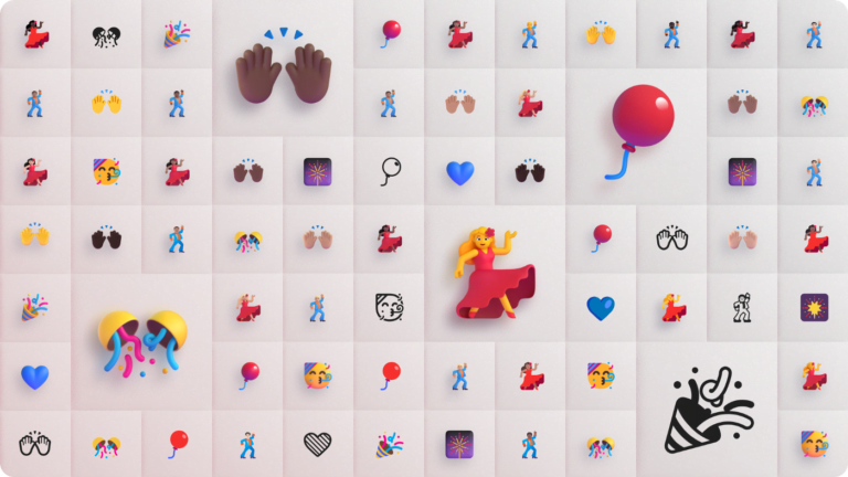 La biblioteca de emojis 3D de Microsoft ahora es Open Source