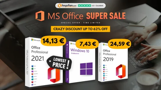 Consigue Office 2021 desde 14,13€ y Windows 10 Pro desde 7,43€