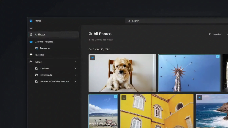 La aplicación de Fotos de Windows 11 tendrá soporte para iCloud