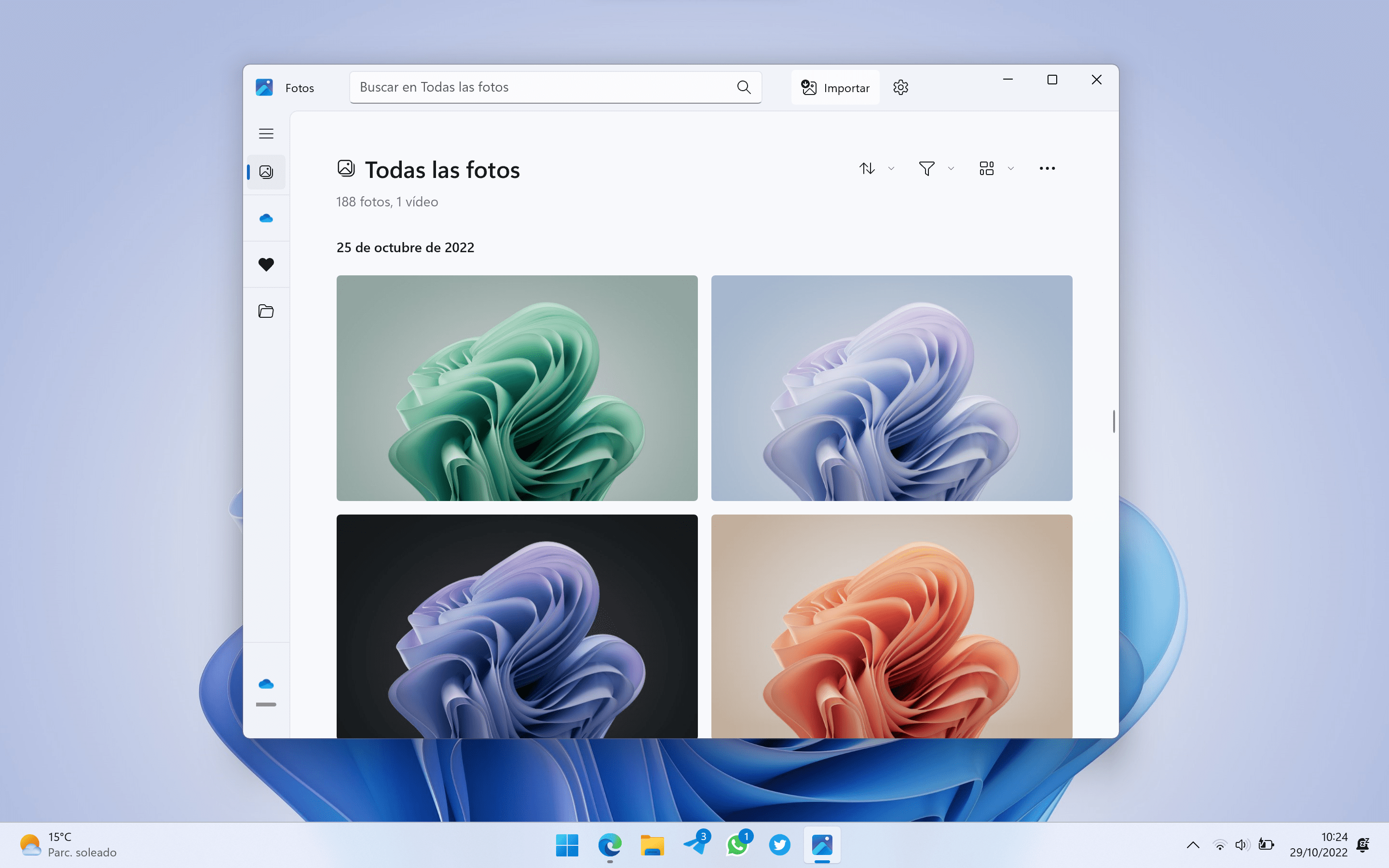 Nueva app de Fotos de Windows 11