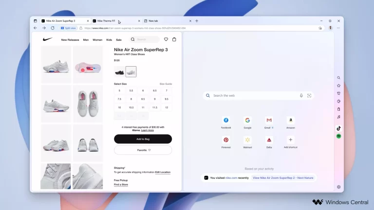 Microsoft cancela el rediseño de Edge con pestañas flotantes