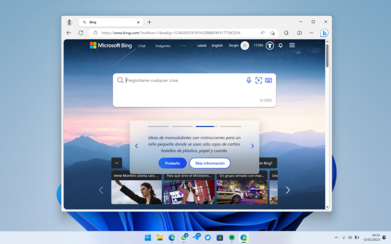 Microsoft desafía a Google: Bing es solo el principio