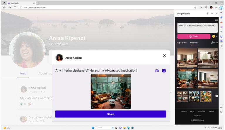 DALL-E 3 llega al Chat de Bing con todo su potencial de generación de imágenes