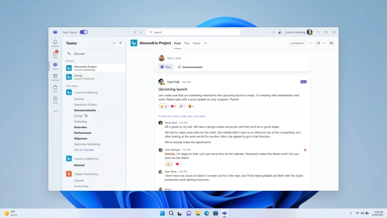 Microsoft Teams se renueva con mejor rendimiento y un nuevo diseño