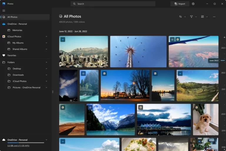 Microsoft actualiza la app Fotos de Windows 11 añadiendo la auto categorizacioń de fotos basada en IA