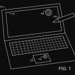 La patente mostrando el cambio en el Touchpad