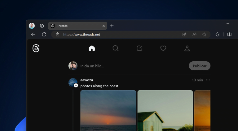 Cómo instalar Threads en tu PC con Windows