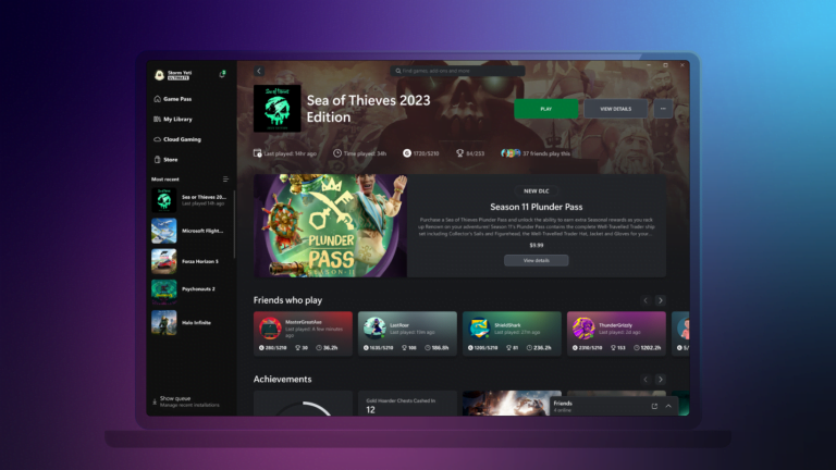 Ya disponibles los Game Hubs de Xbox en la app de Xbox para PC