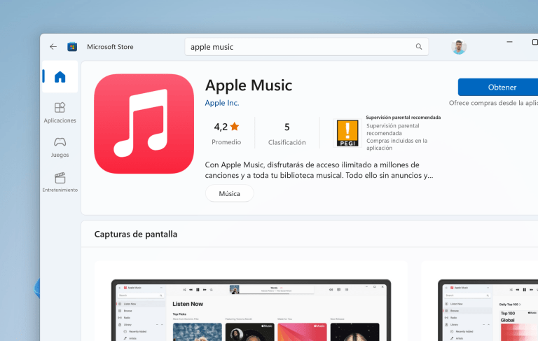 Apple Music, Apple TV y Apple Devices llegan a la Microsoft Store