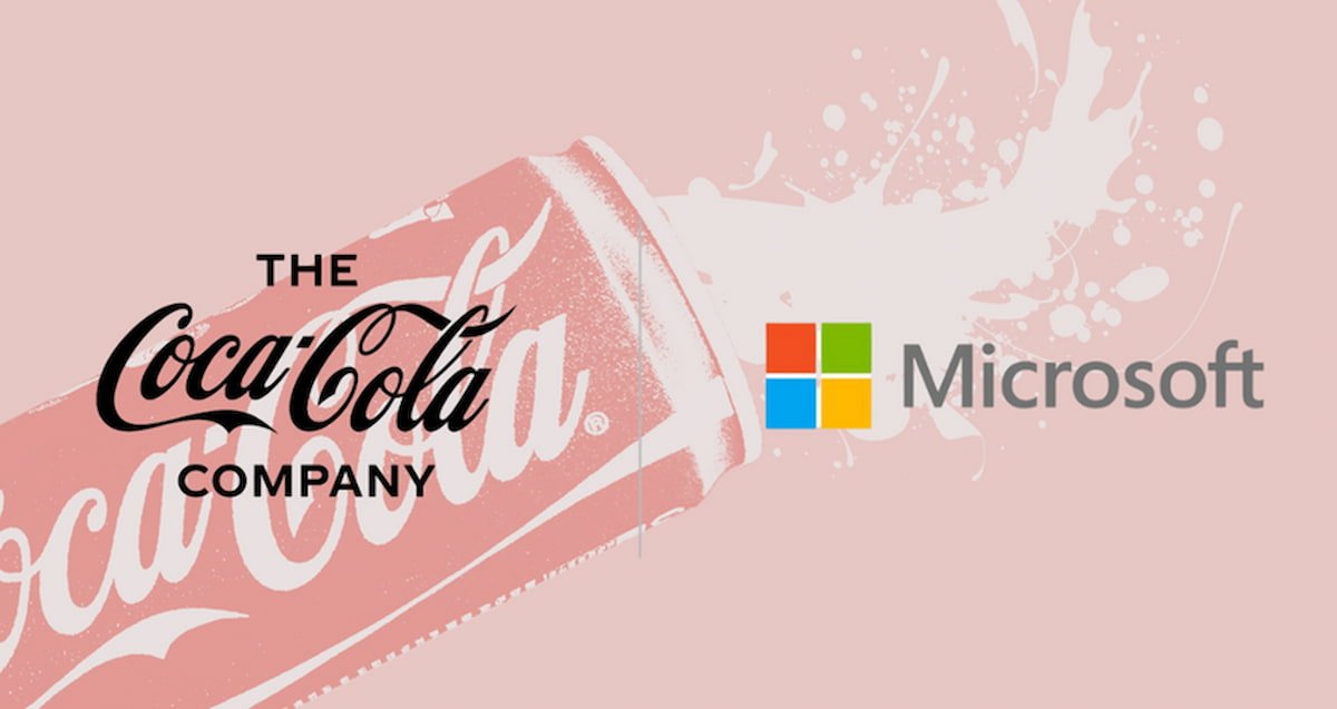 Es oficial la colaboración entre Microsoft y The Coca-Cola Company
