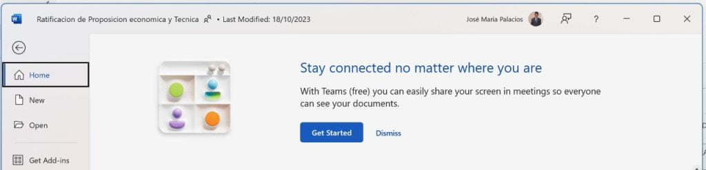 La publicidad invasiva en Microsoft Word