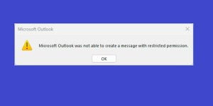 Cuando los usuarios de Microsoft 365 intentan responder a un correo encriptado desde Outlook Desktop, reciben un mensaje de error