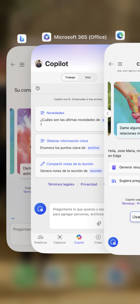 Copilot presente en todos lados
