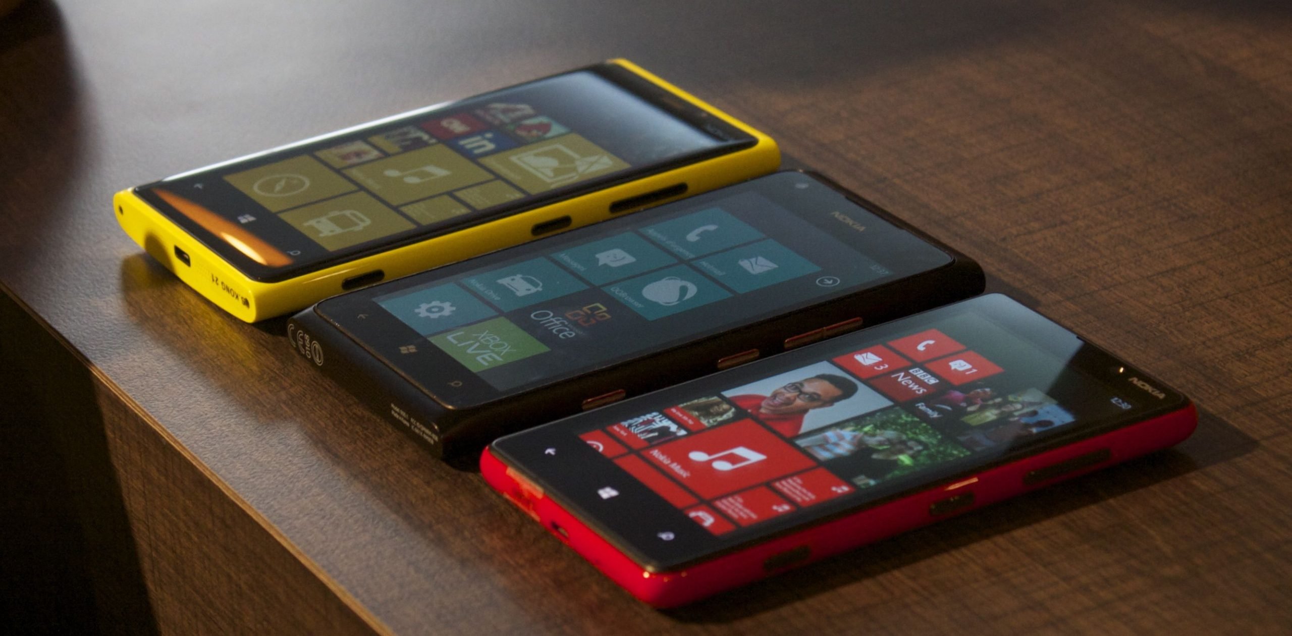 Lumia 920, Lumia 900 y Lumia 820