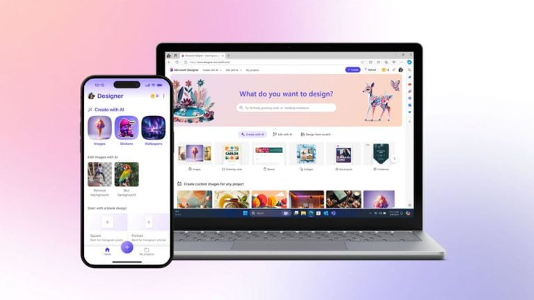 Microsoft Designer ya cuenta con su propia app en Windows, iOS y Android