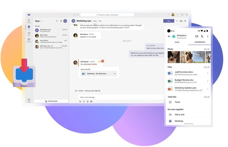 Así es el nuevo diseño de Microsoft Teams que unifica chats y canales