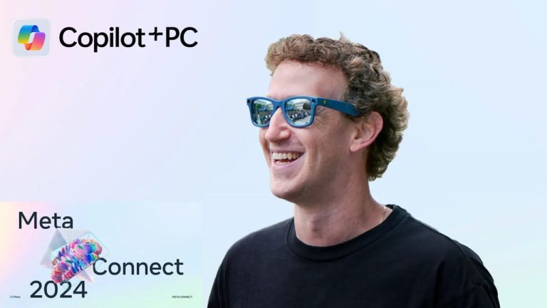 El creador de Facebook afirma que los Copilot+ PC podrán vincularse a las Meta Quest VR de forma inmediata