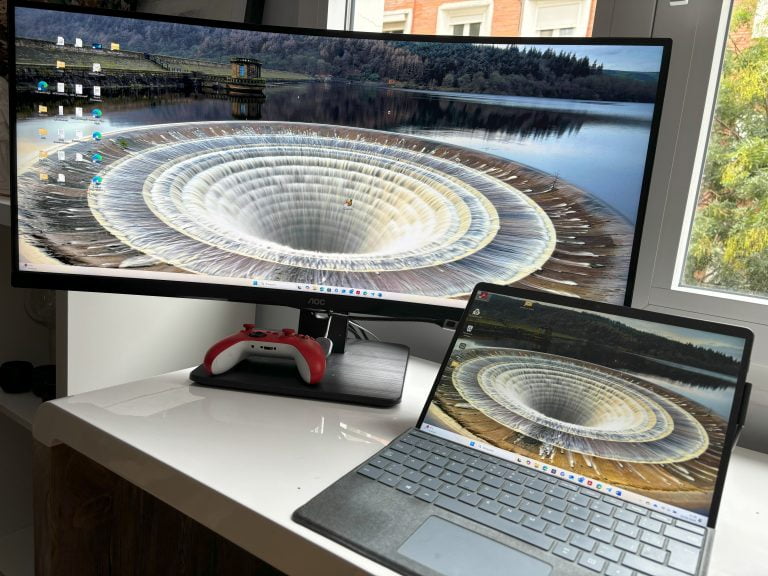 AOC CU34P3CV: Un monitor curvo inmersivo que engancha