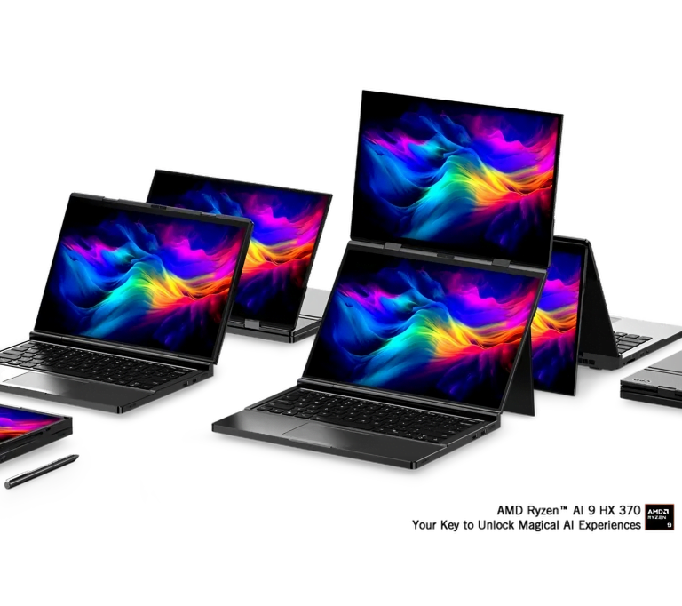 El GPD Duo muestra el futuro de los portátiles con doble pantalla OLED