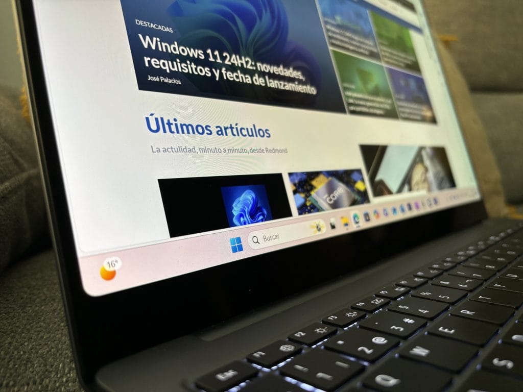 La pantalla AMOLED del Galaxy Book4 Ultra