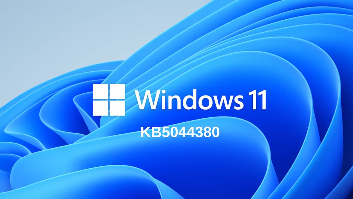 Ya está disponible la actualización acumulativa KB5044380 para Windows 11