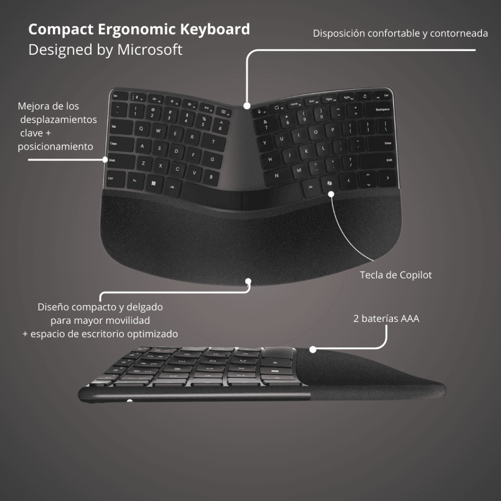 Descubre el nuevo Compact Ergonomic Keyboard de Incase