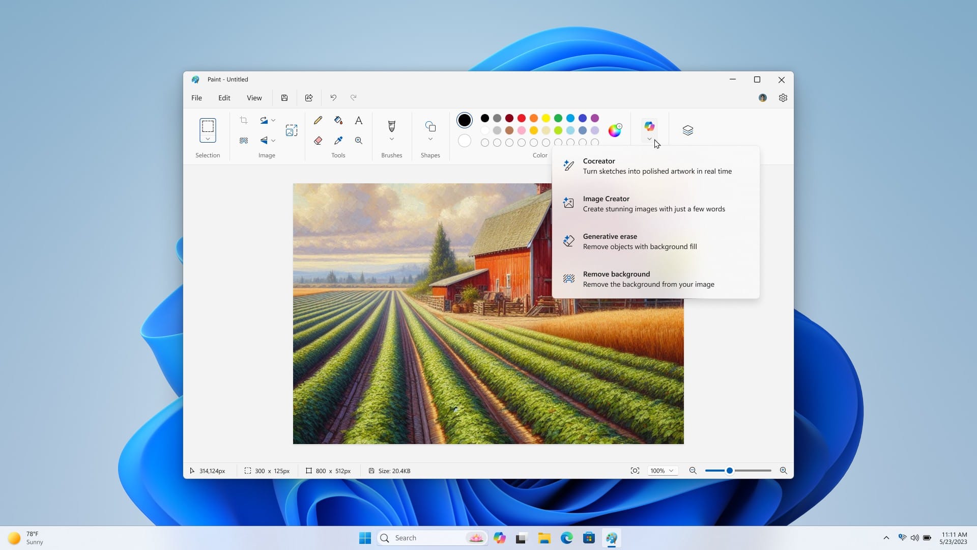 Microsoft Paint también se suma a la «moda» de Copilot