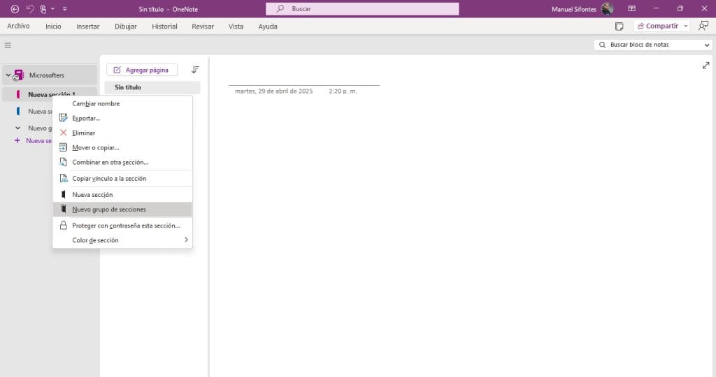 13 consejos para organizarte con OneNote en Microsoft 365 | Microsofters