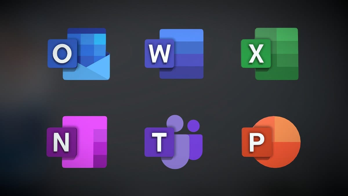 Microsoft filtra los nuevos iconos de las aplicaciones de Office