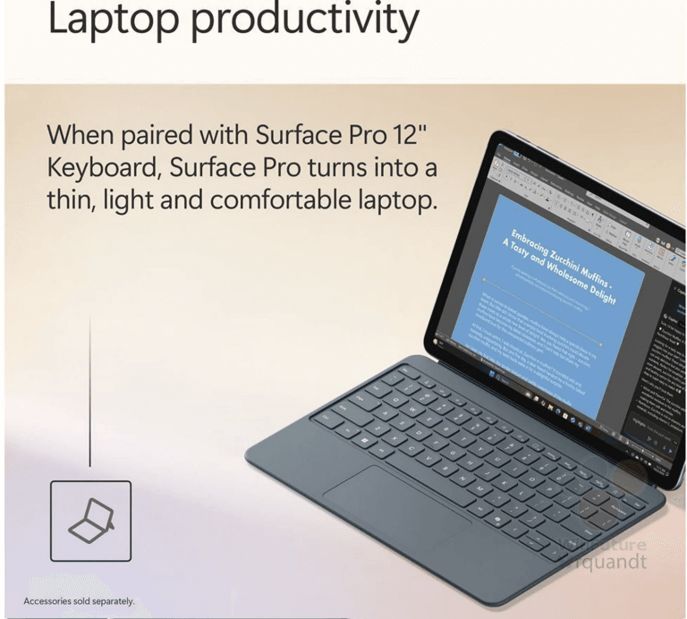 Se filtra la Surface Pro de 12 pulgadas: más barata y con nuevo diseño