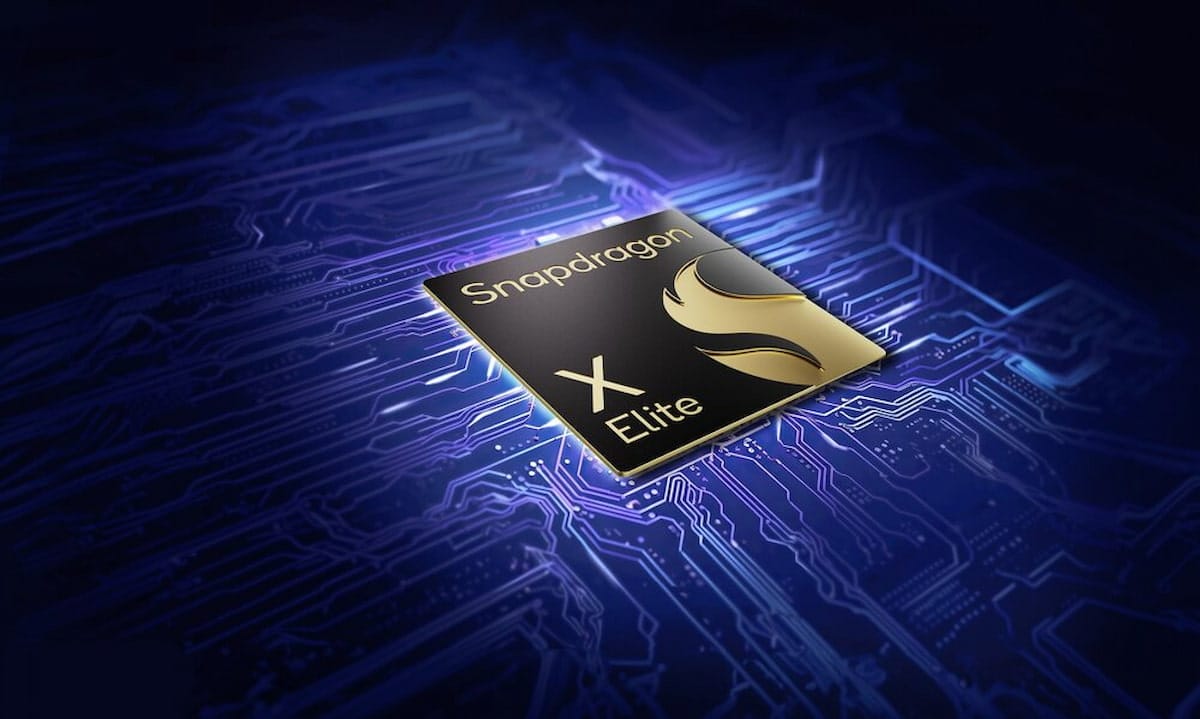 Imagen del chip Snapdragon X Elite
