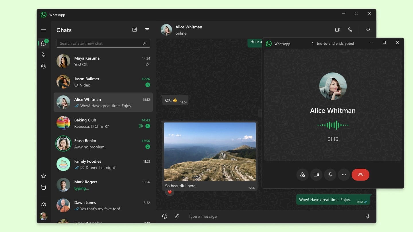 Imagen de WhatsApp para Windows