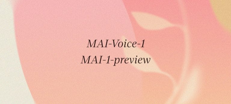 Microsoft lanza MAI-Voice-1 y MAI-1-preview: sus primeros modelos de IA “made in Redmond”