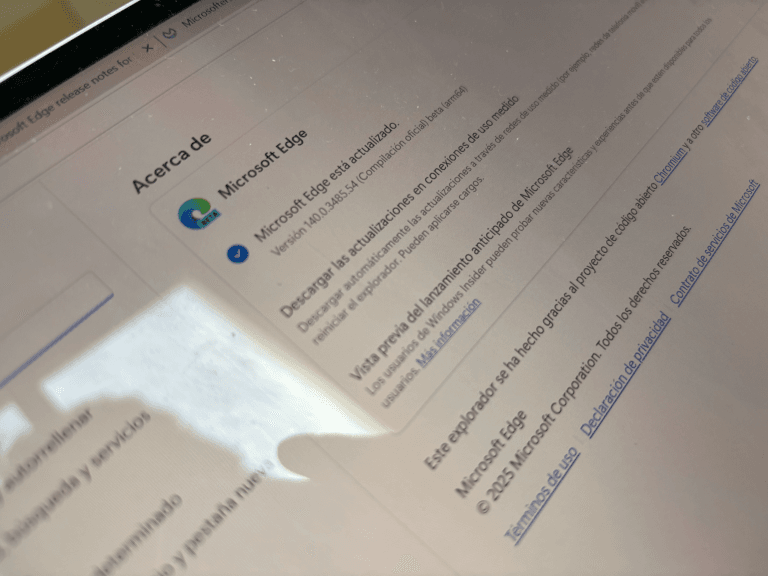 Microsoft Edge 140 llega con control centralizado de funciones conectadas, bloqueador de “scareware” y mejoras en extensiones