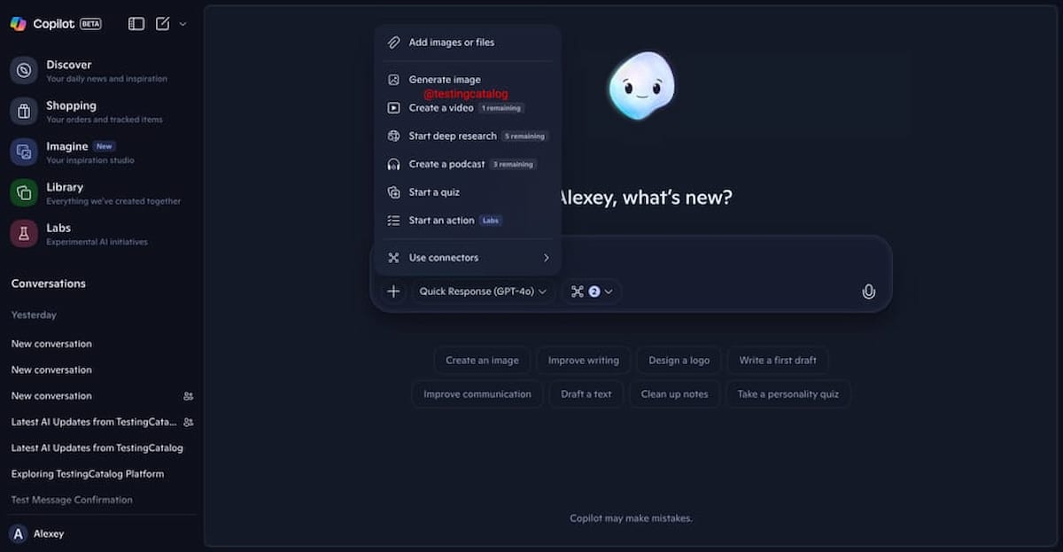Copilot recibirá la posibilidad de generar vídeos con Sora 2