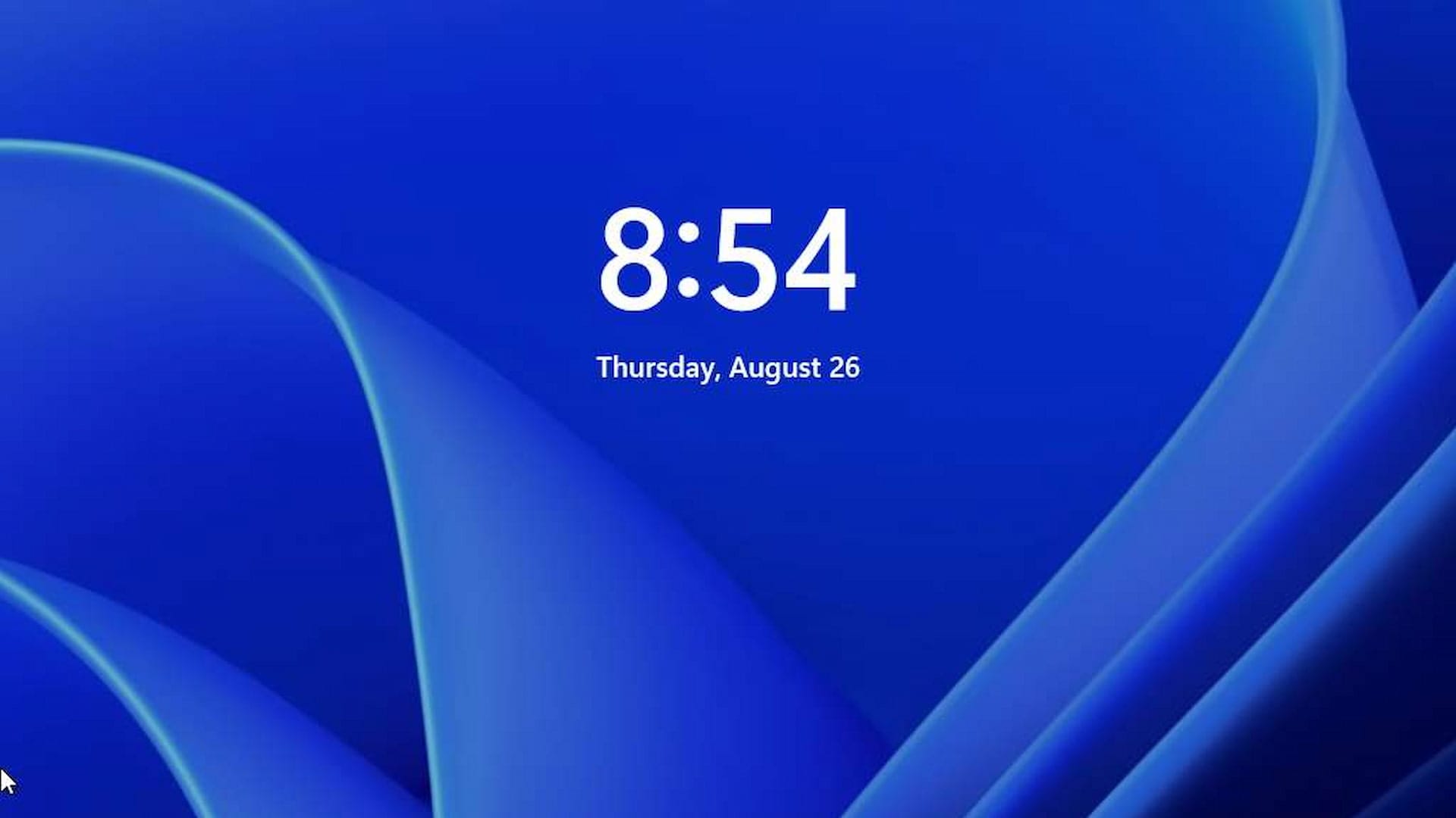 Imagen de la pantalla de bloqueo de Windows 11