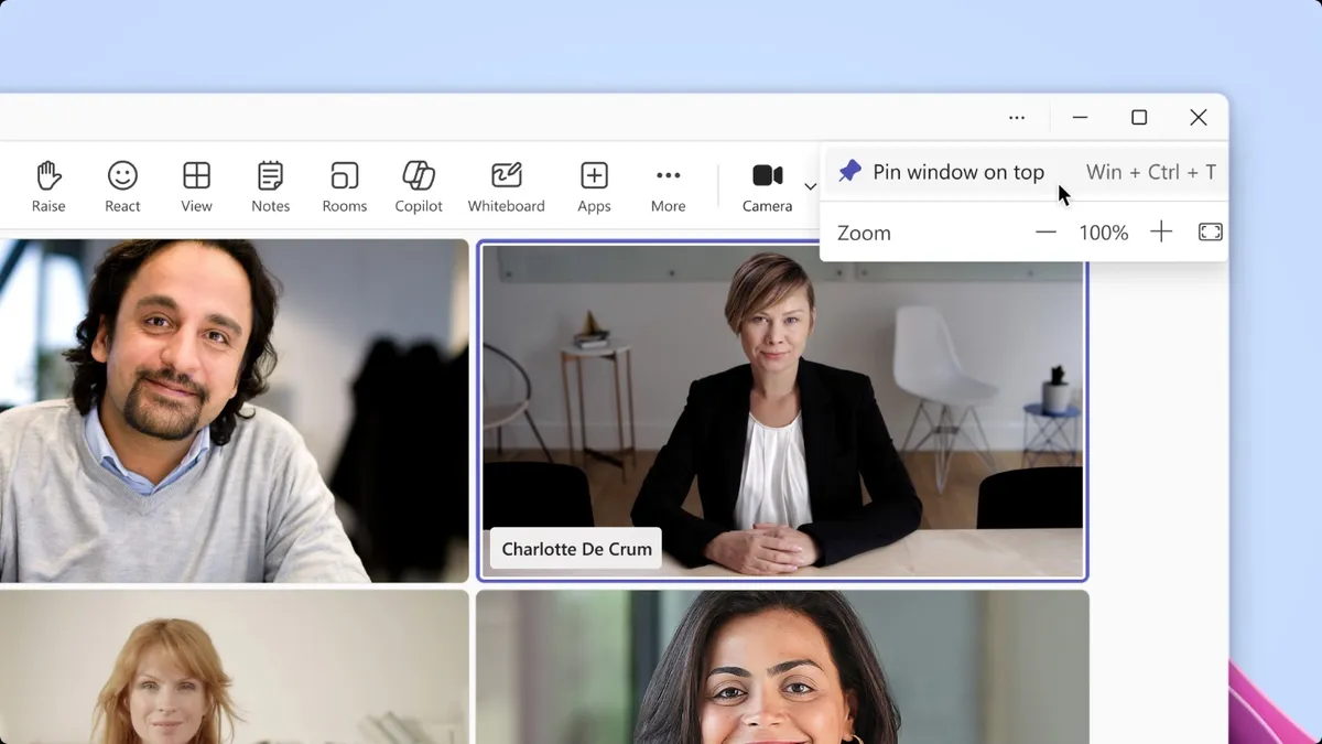Teams mueve el botón “Salir” en Windows evitando cierres accidentales