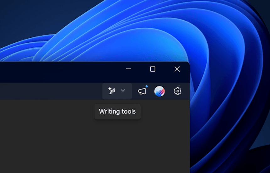 Las nuevas herramientas de escritura en Bloc de Notas