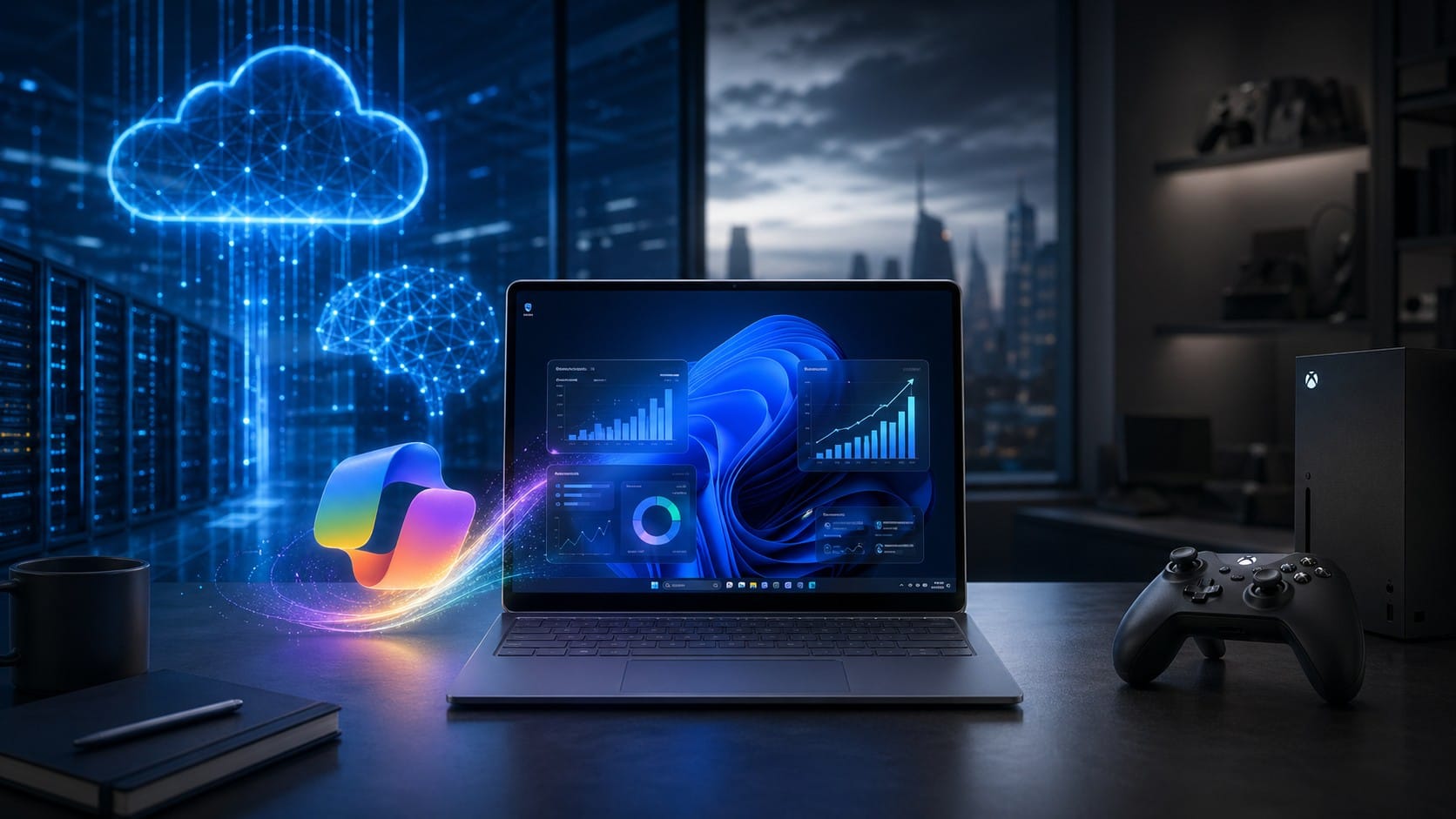 Microsoft vuelve a crecer gracias a Azure y la IA, pero Windows y Xbox pinchan